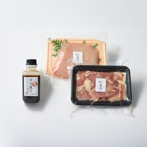 【お歳暮熨斗】けい樂亭 阿波尾鶏すき焼きセット