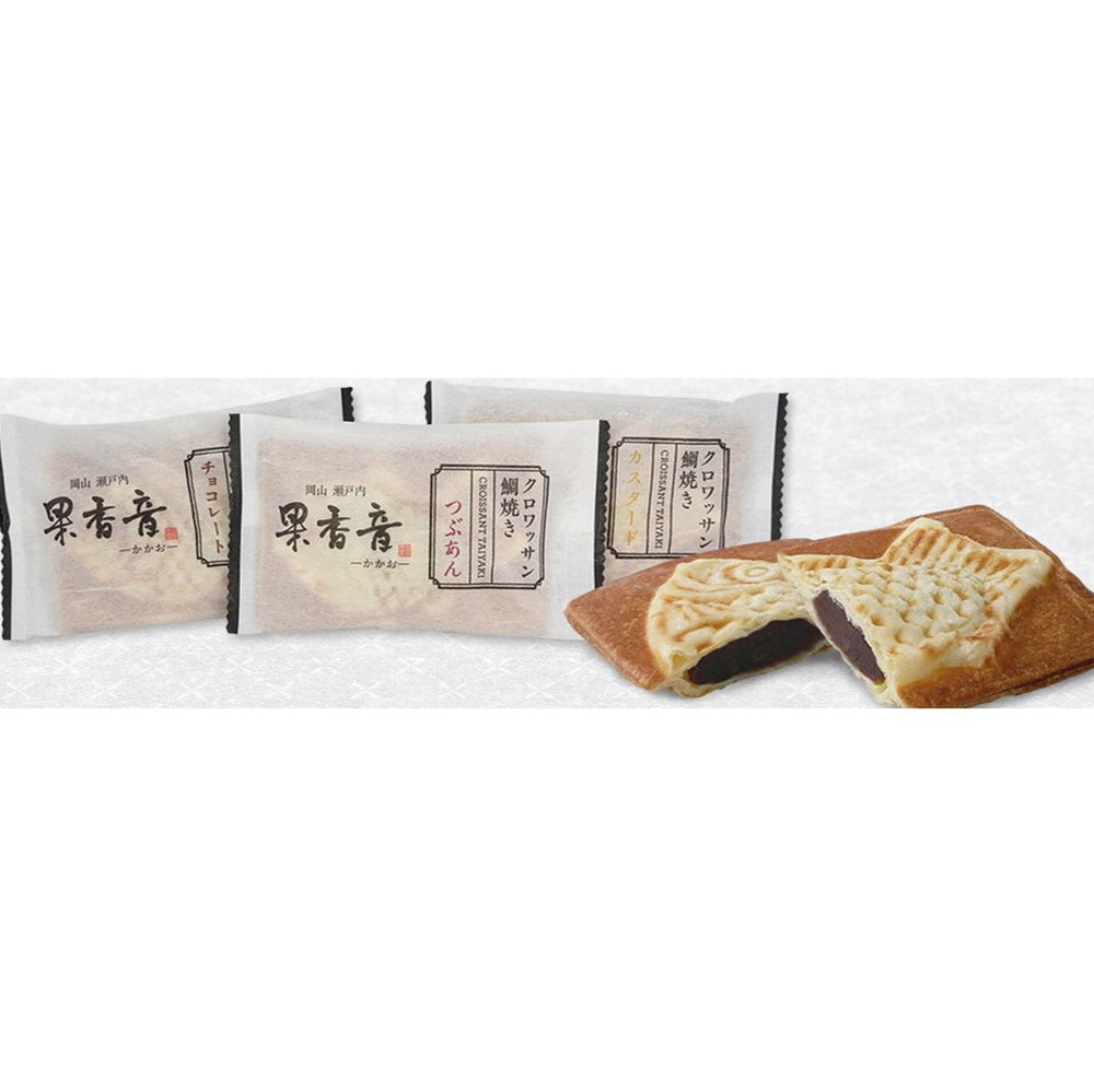 クロワッサン鯛焼き3種セット 計10個