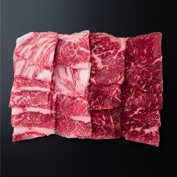 国産黒毛和牛 焼肉モモ・バラ500g×2(計1kg)