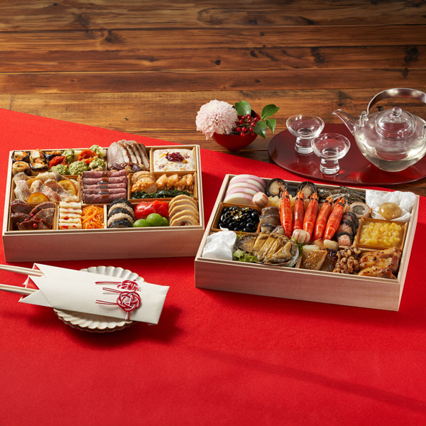 【2026年おせち予約】オイシックス和洋三段重 上高砂 豊(32品目/5人前)