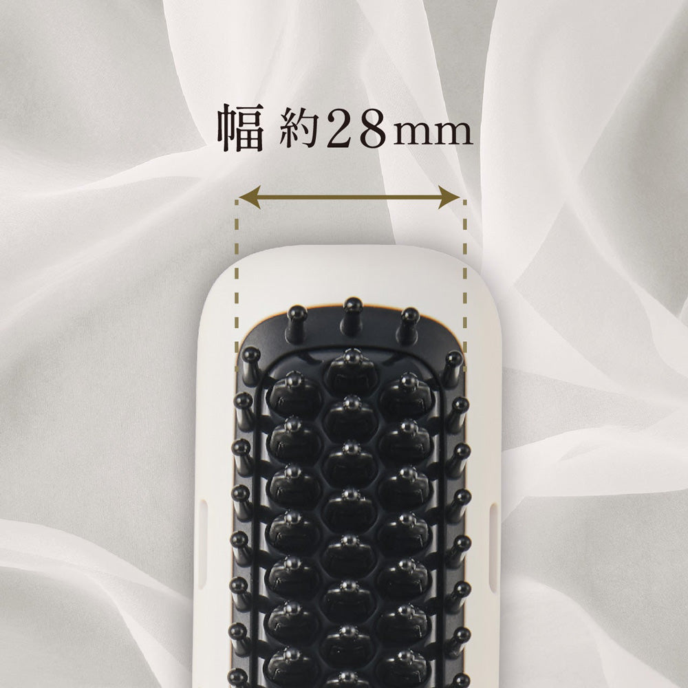 【ギフトカード】FESTINO(フェスティノ)充電式スタイリング ヒーターブラシ ホワイト
