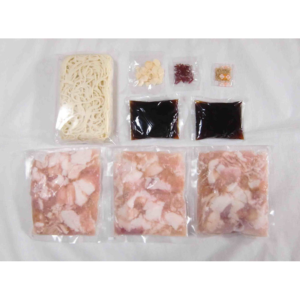 福岡 博多 牛もつ鍋セット(スープ85g×2袋 牛もつ肉100g×3袋 等)