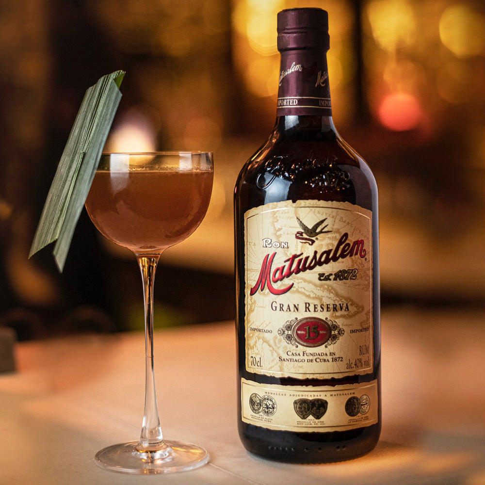 【ギフトカード】1872年キューバ創業　マツサレム グランレゼルバ15（ラム酒 40度 700ml）