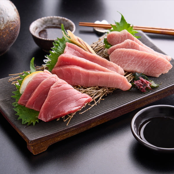 【お歳暮熨斗】うみのファーム　本まぐろ刺身用柵セット