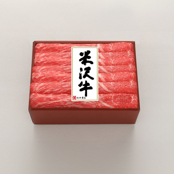 【お歳暮熨斗】米沢牛黄木　米沢牛ももすき焼用　450g