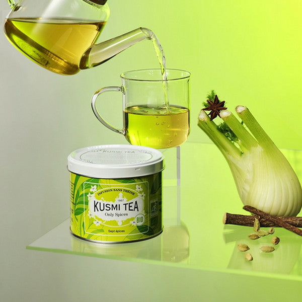 KUSMI TEA オンリースパイス 100g缶 2個セット