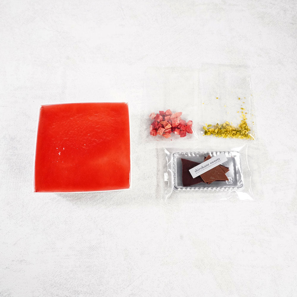 【ギフトカード】白金スイーツ スクエアスイーツボックス 白金ミロワール フランボワーズ(ギフトBOX）