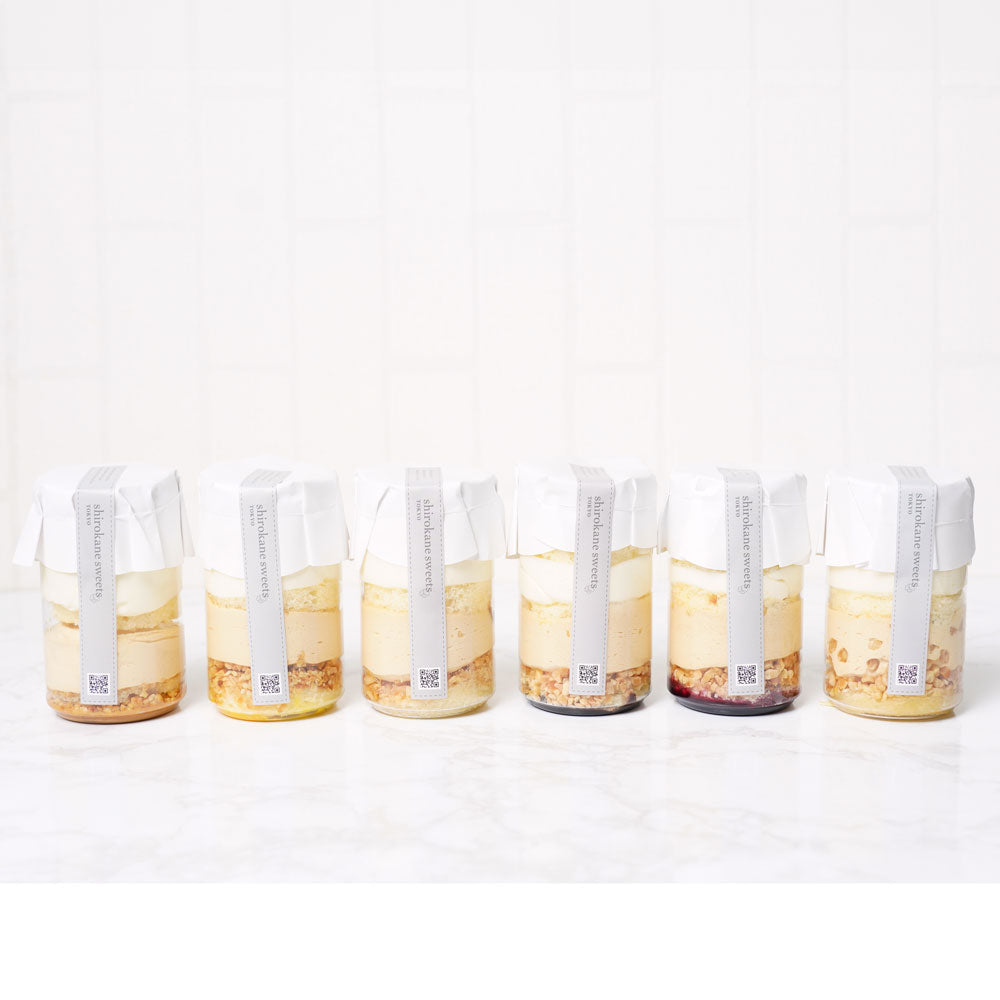 【ギフトカード】白金スイーツ 白金ホワイトティラミス(mix）6種アソート6個セット