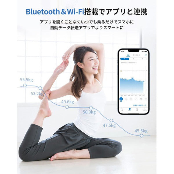 RENPHO 体組成計 PREMIUM（Wi-Fi & Bluetooth対応）ES-WBE28
