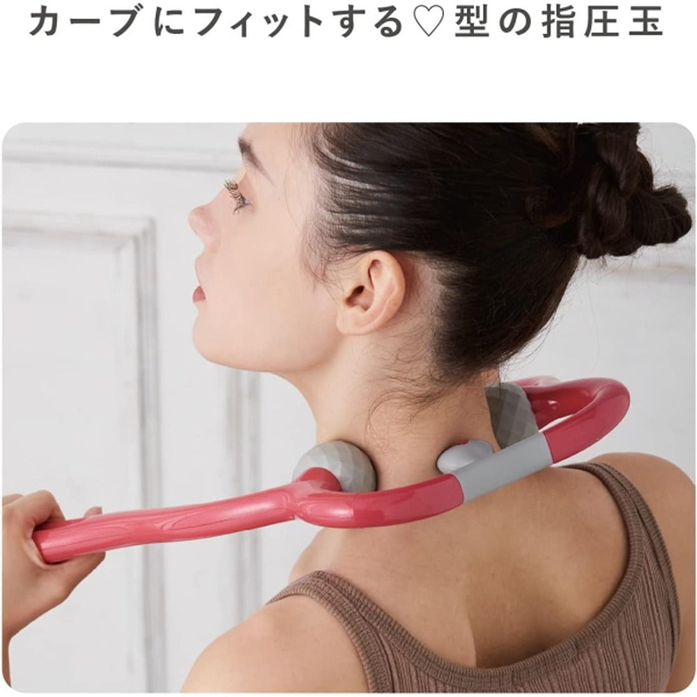 【管理医療機器】ATEXハンディマッサージャー リラビット(両想いレッドﾞ)