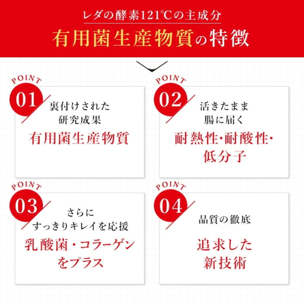 レダの酵素121℃ ナチュラルスリムドゥ 酵素ドリンク 【600mL x 1本】