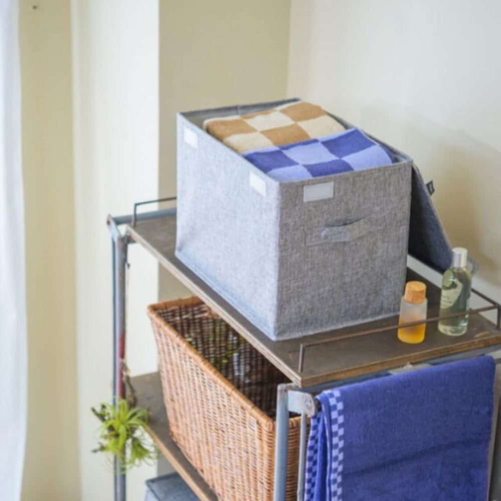 TEIJIN 乾っとデオケース【フィットBOX】（2個セット）グレー
