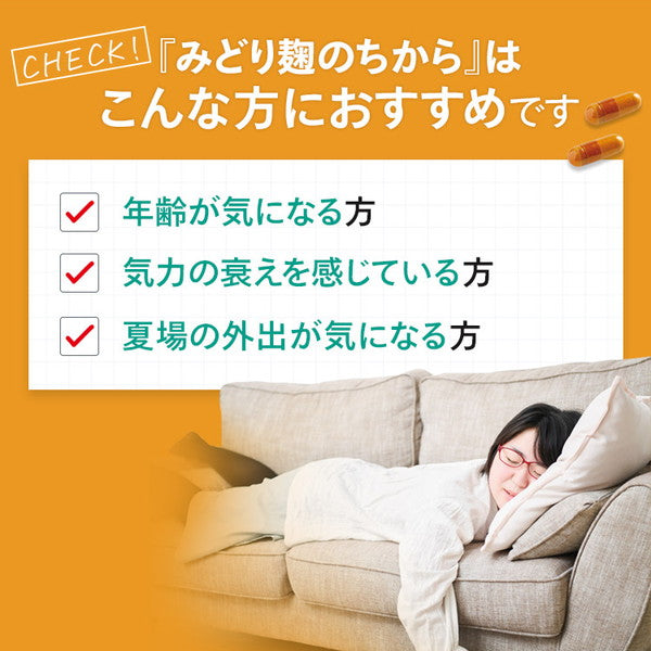 ユーグレナ みどり麹のちから120粒(3袋)