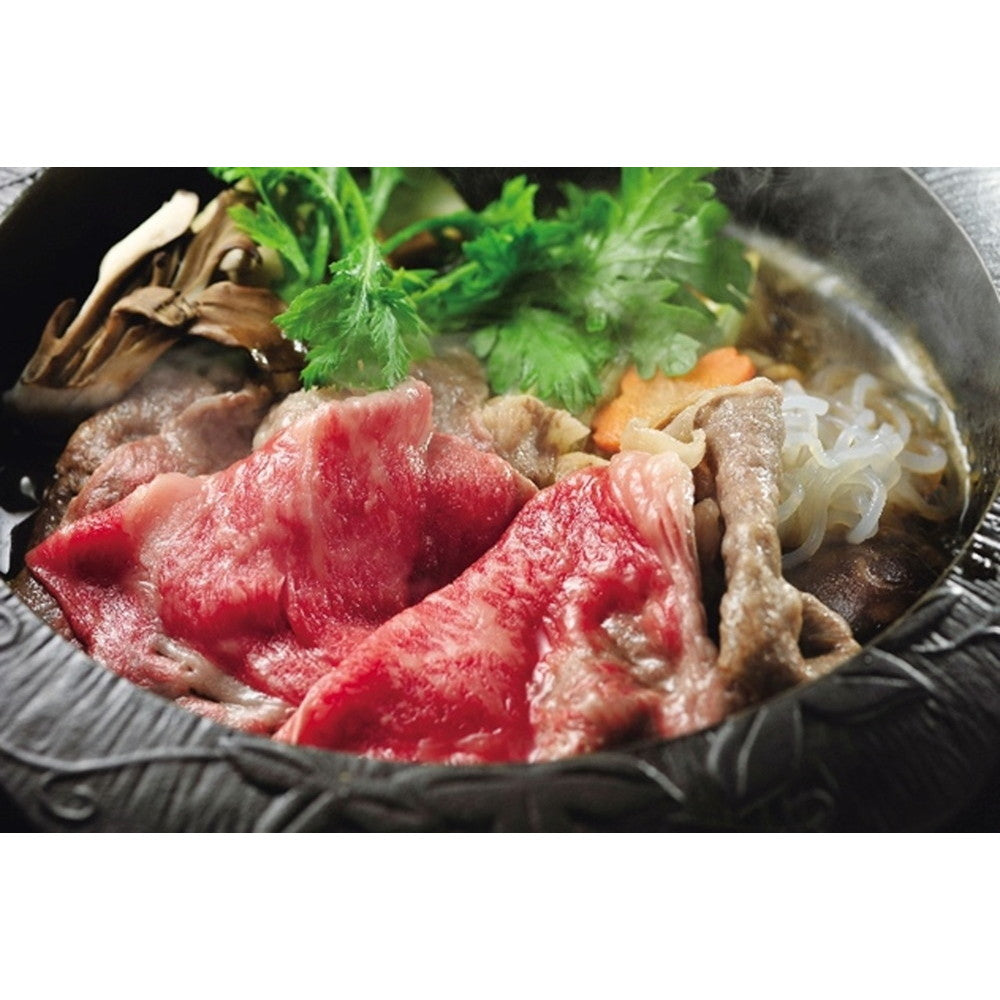 山形　創業大正12年「米沢牛 黄木」　米沢牛モモすき焼用　モモ350g