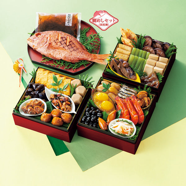 【2026年おせち予約】和風おせちセット五葉 22品 (3～5人前)