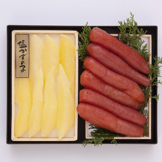 【お歳暮熨斗】塩数の子＆辛子明太子詰合せ