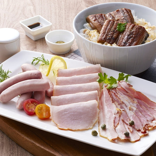 うなぎ蒲焼＆三田屋総本家ハム詰合せ