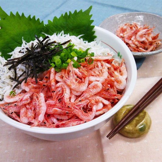 静岡 「石原水産」 駿河湾産 釜揚げ桜えび＆しらすセット(釜揚げ桜えび80g×7・ゆでしらす130g×7)