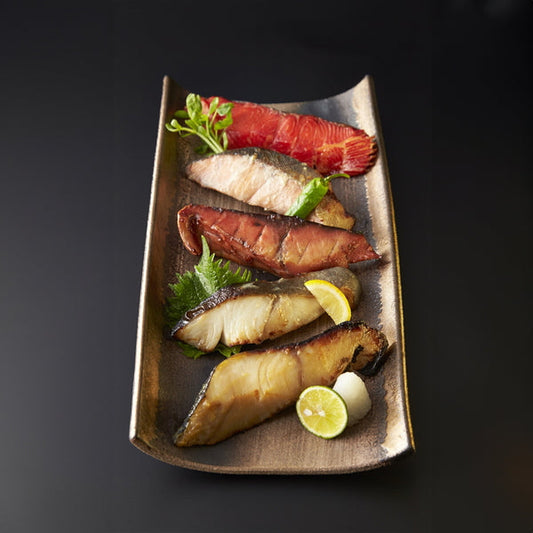 静岡 「焼津いまる井川商店」 漬け魚5種セット（5種12切れ）