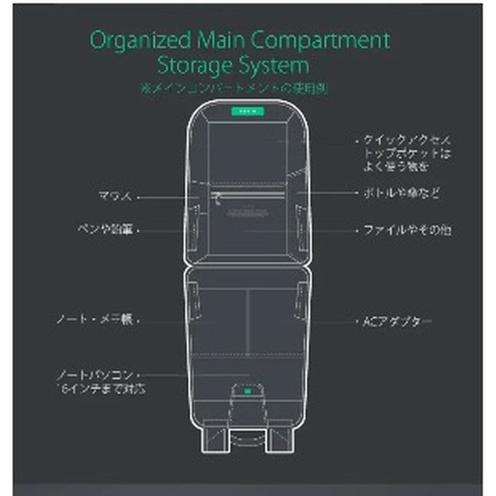 KORINDESIGN スナップパック（ブラック）