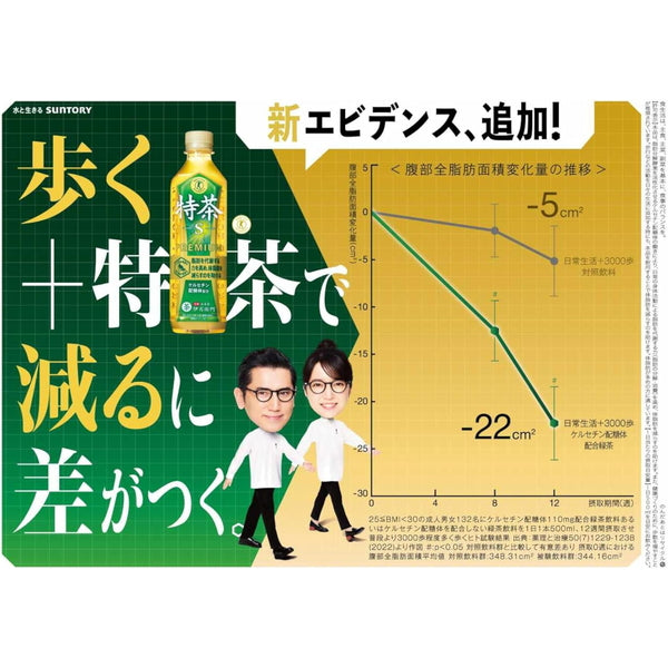 サントリー 特茶 NEWSパック5本＋お試し品1本付  500ml【48本(2ケース)】
