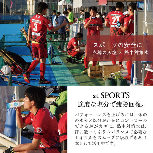赤穂化成 熱中対策水レモン味 500ml【48本(2ケース)】
