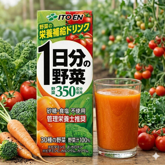 伊藤園１日分の野菜パック200ml×24本×2ケース(48本)