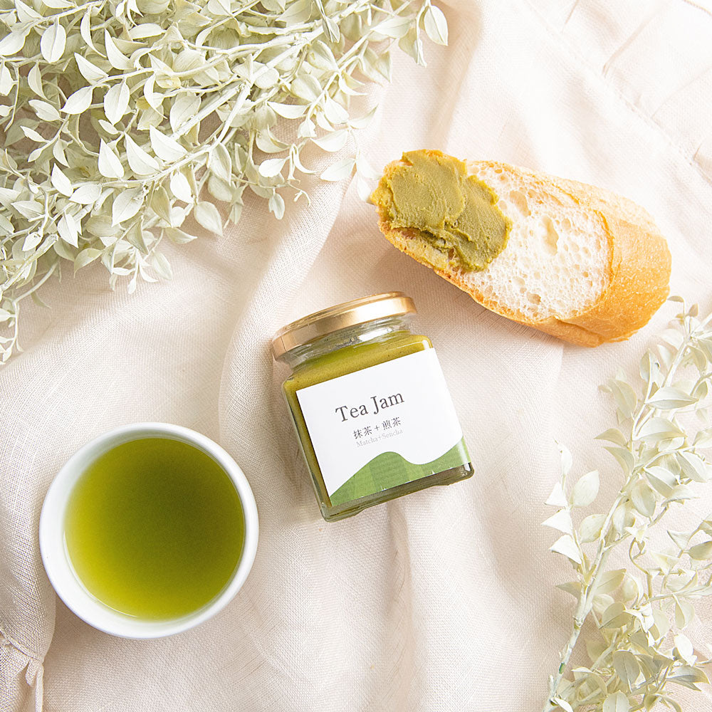 【ギフトカード】お茶と、暮らしと ティータイムセット 深蒸し茶ティーバッグ缶・Teaミルクジャム130g(抹茶＋煎茶)