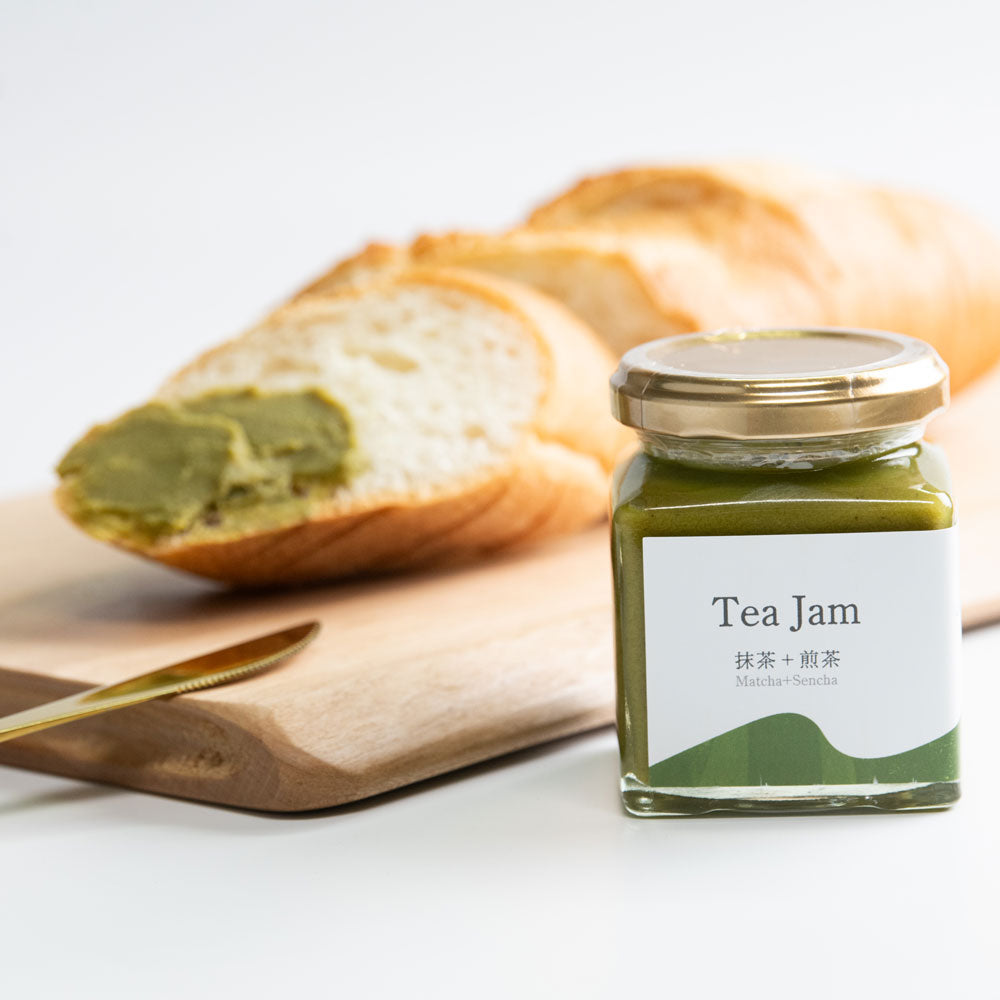 【ギフトカード】お茶と、暮らしと ティータイムセット 抹茶入り玄米茶ティーバッグ缶・Teaミルクジャム130g(抹茶＋煎茶)