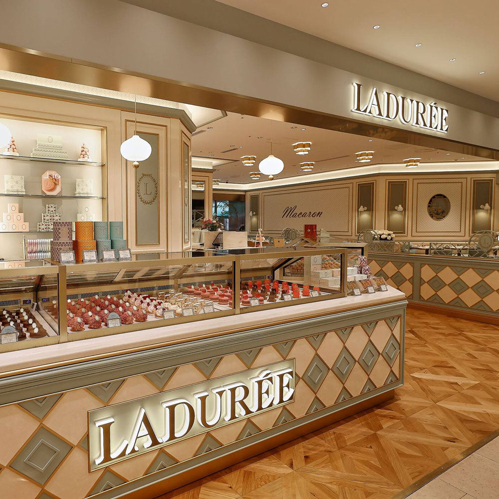 【ギフトカード】LADUREE（ラデュレ）アンタンポレル・パルム マカロン9個入り