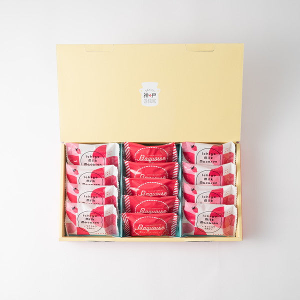 【お中元解体セール】いちごミルクマカロン&杏仁プリンダックワーズ