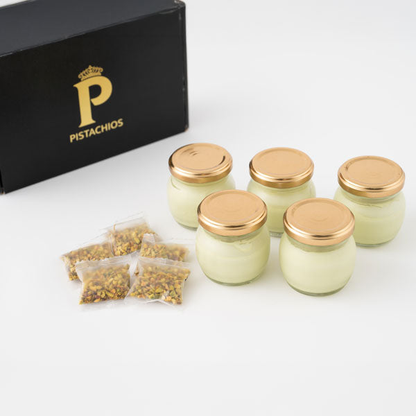 【お歳暮熨斗】ピスタチオプリン 5個