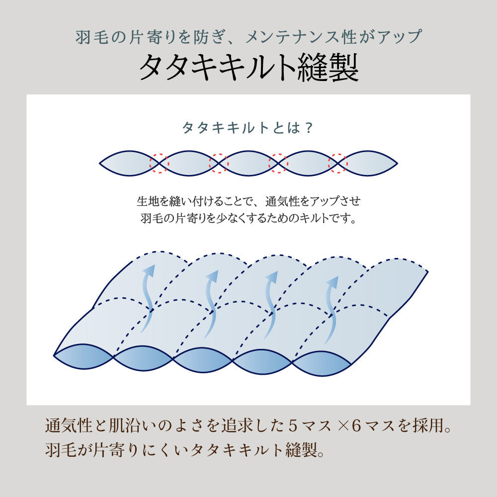 ハンガリー産ホワイトダックダウン85％ 羽毛肌掛け布団 シングル ピンク