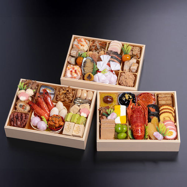 【2026年おせち予約】千賀屋謹製  迎春おせち料理「天寿千」和風三段重(4～5人前/45品目)