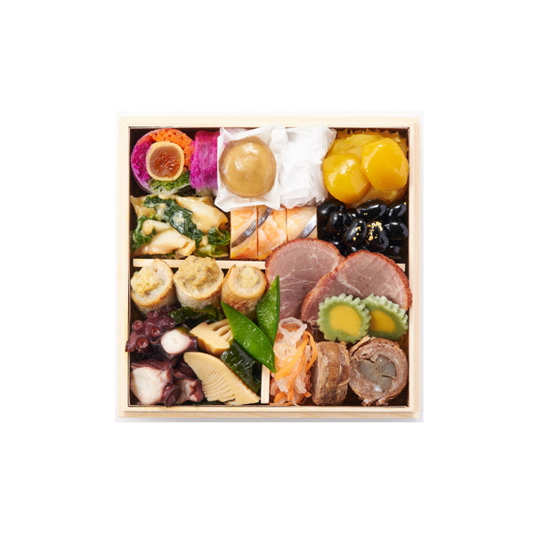 【2026年おせち予約】オイシックス和風二段重　栄福(28品目/1-2人前)