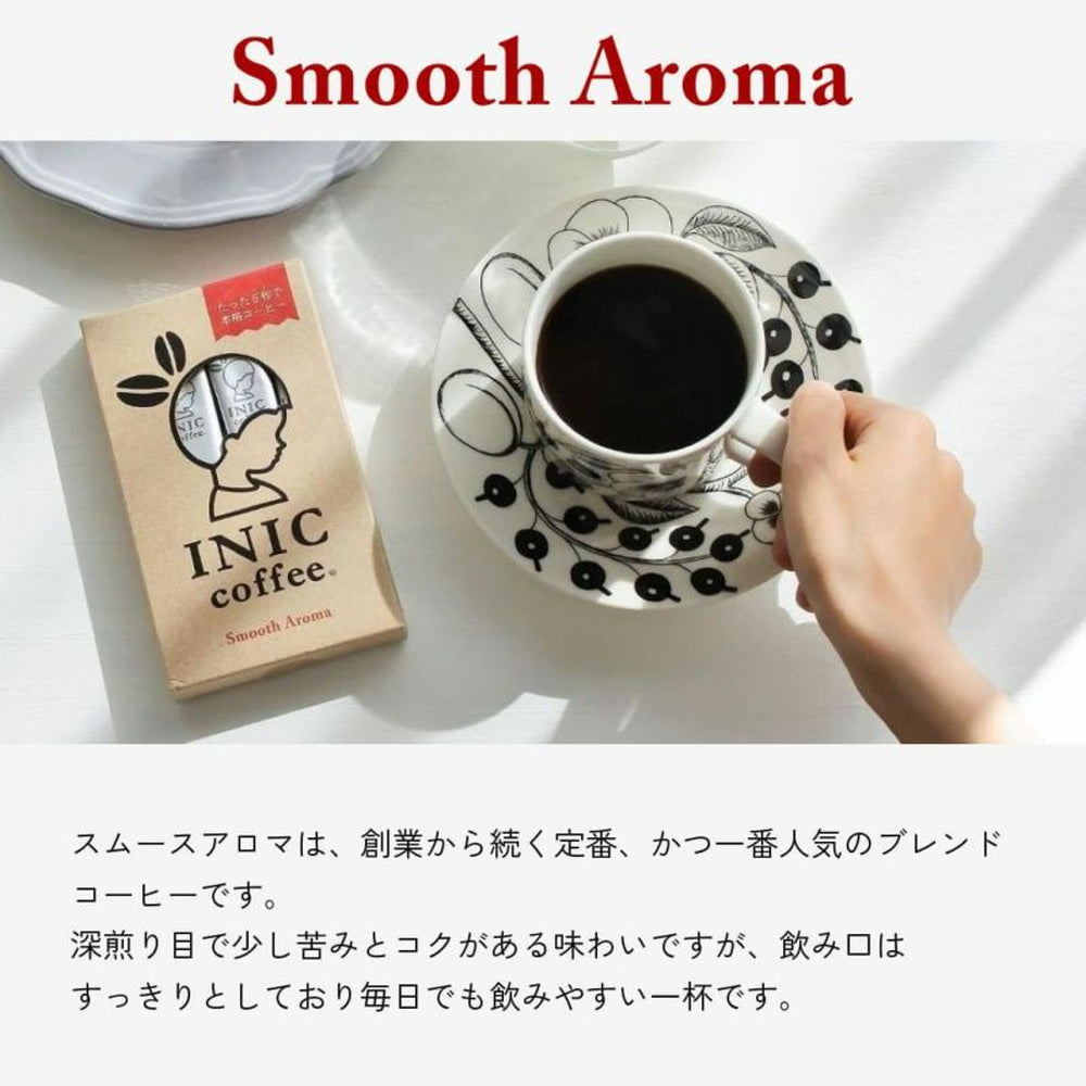 【ギフトカード】INIC coffee　ドリップドコーヒーパウダー　スムースアロマ 60P