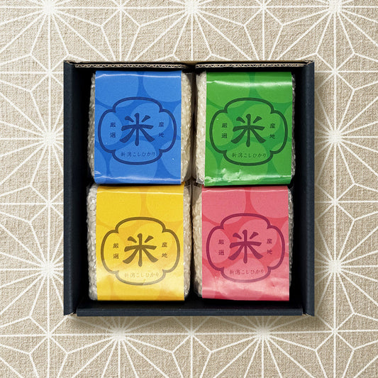 五つ星マイスター厳選・新潟こしひかり味わいギフト（4合）