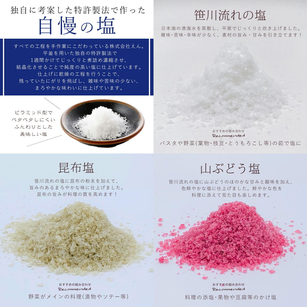 五つ星マイスター厳選・新潟こしひかり・天然塩味わいギフトセット（12合・天然塩セット）