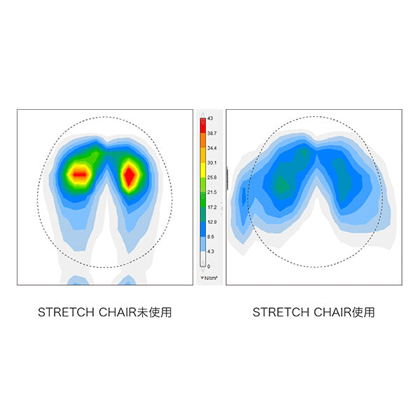 ＆MEDICAL　STRETCH CHAIR (ストレッチチェア)　アッシュグレー
