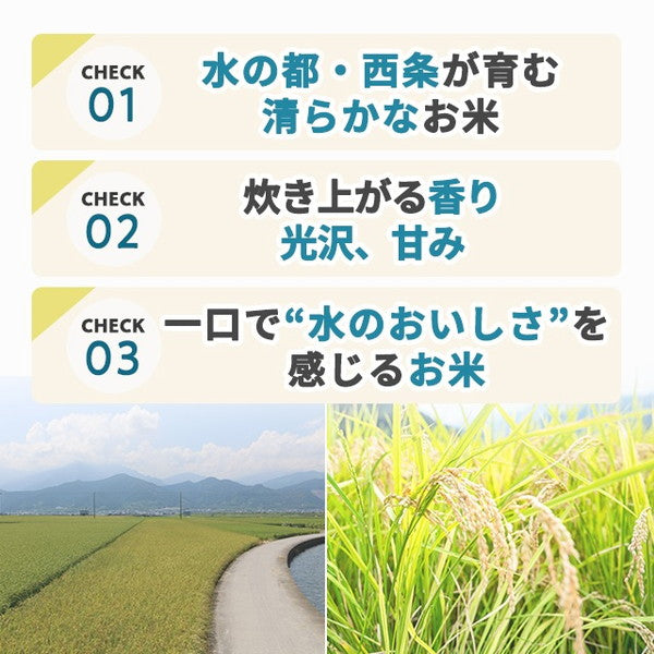 愛媛県西条市産水の都米30kg（5kg×6袋）
