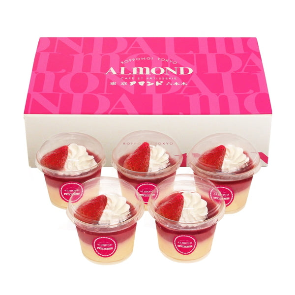 【お歳暮熨斗】六本木アマンド 苺のプリンパフェ