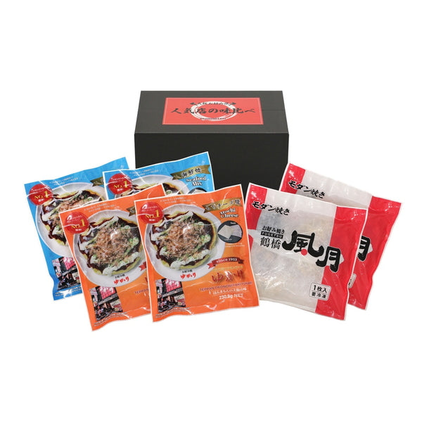 【お歳暮熨斗】大阪お好み焼き人気店の味比べセット