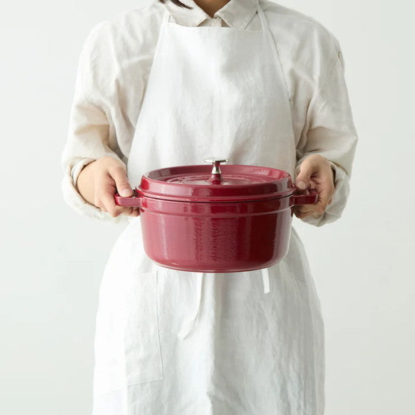 ストウブ ピコ・ココット ラウンド 22cm ボルドー