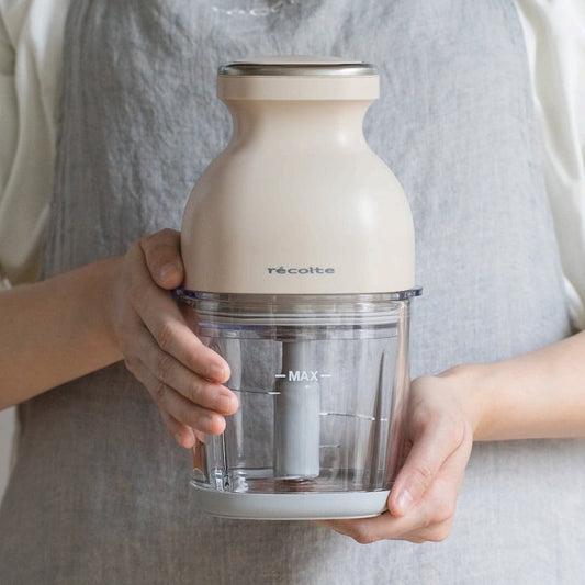 【ギフトカード】recolte(レコルト) コードレス カプセルカッターボンヌ クリームホワイト