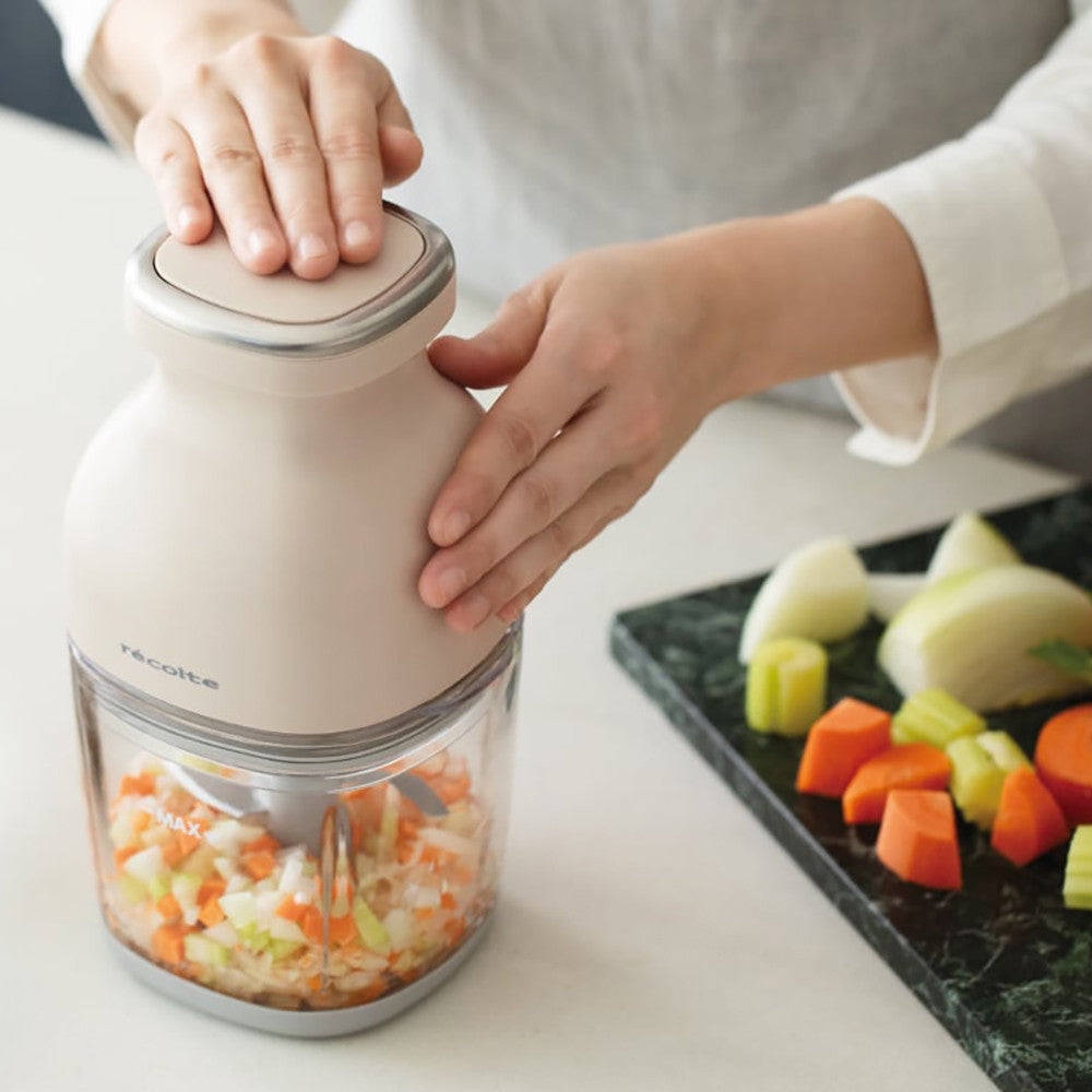 【ギフトカード】recolte(レコルト) コードレス カプセルカッターボンヌ ナチュラルブラック