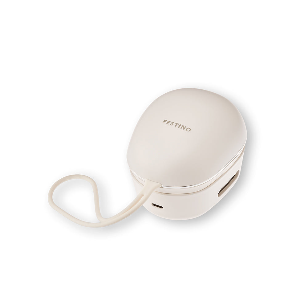 【ギフトカード】FESTINO(フェスティノ) 充電式 EMSヘッドスパ ミニ ホワイト