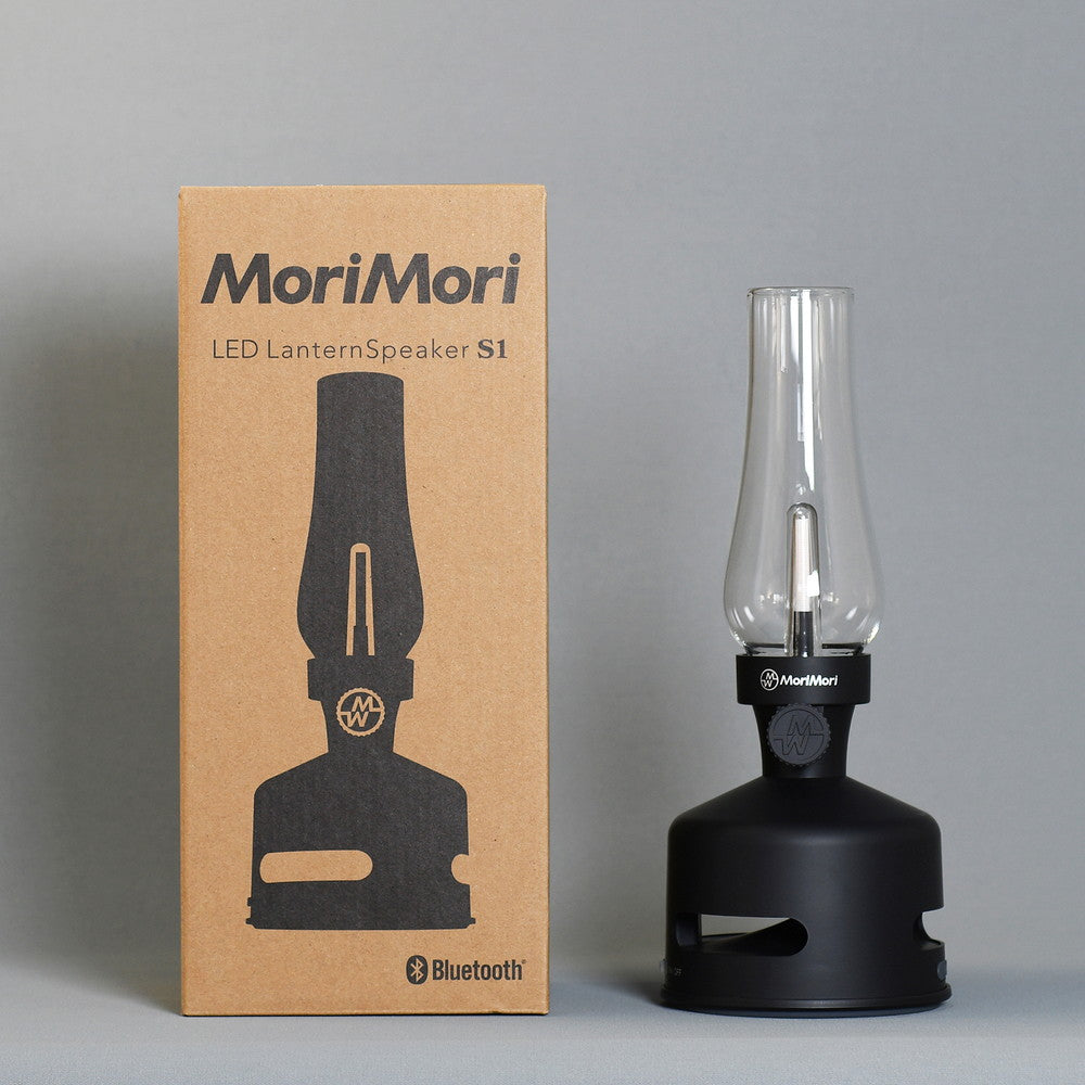 【ギフトカード】「MoriMori」　S1 PANTERA ブラック（LEDランタンスピーカー）