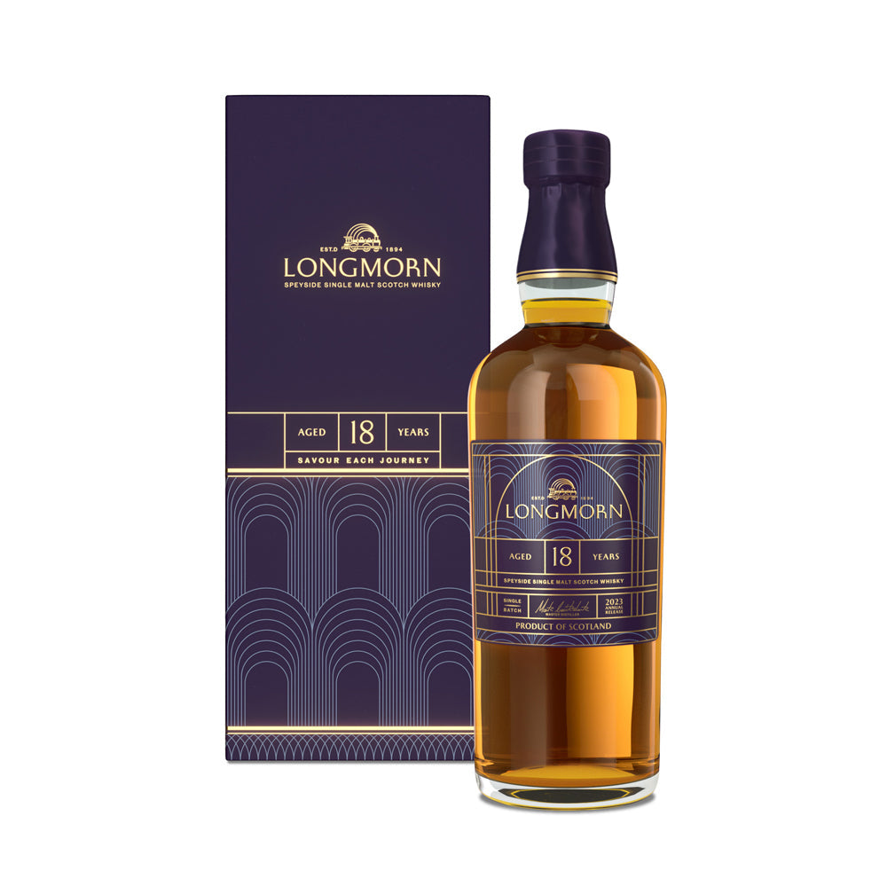 1893年創業シングルモルト・ウイスキー　ロングモーン18年 57.6度　箱入【700ml×6本】