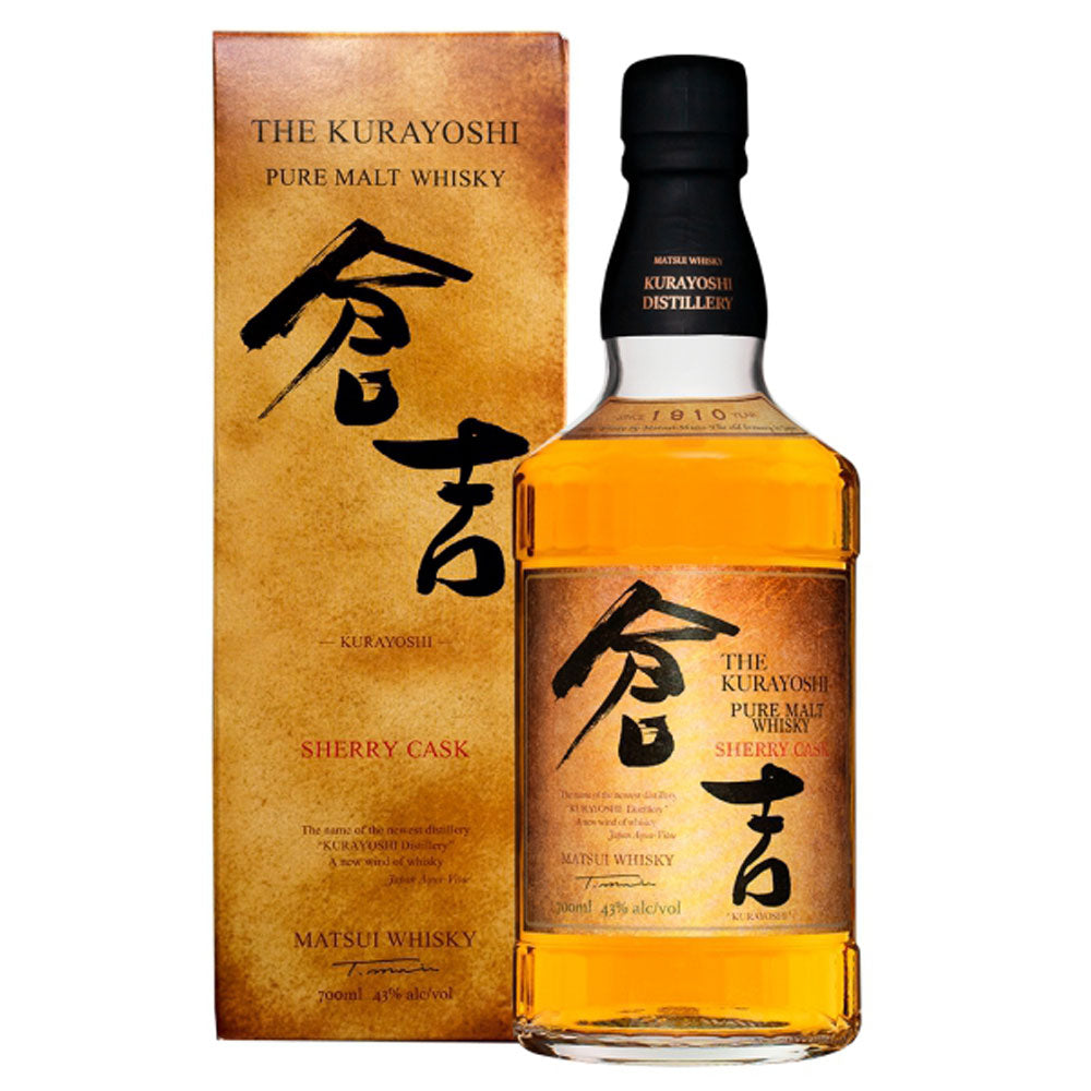 【ギフトカード】明治43年創業 倉吉蒸留所 倉吉シェリーウイスキー 700ml