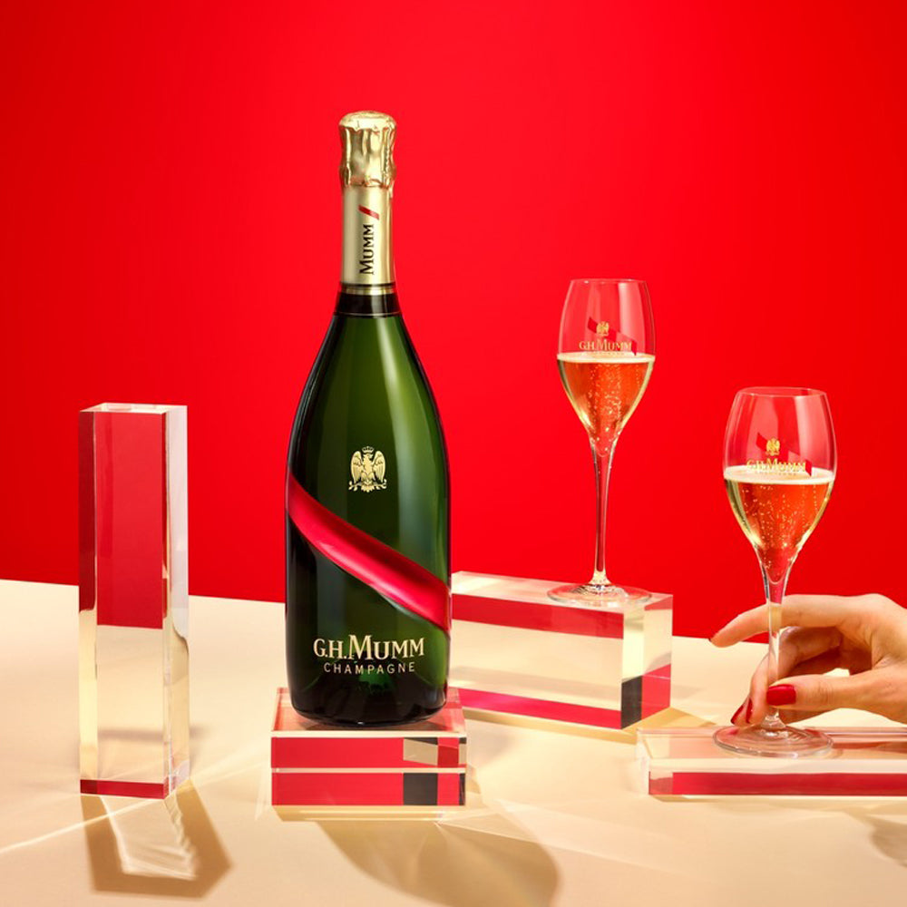 【ギフトカード】1827年創業シャンパーニュ メゾン マム グラン コルドン 箱入 750ml 2本